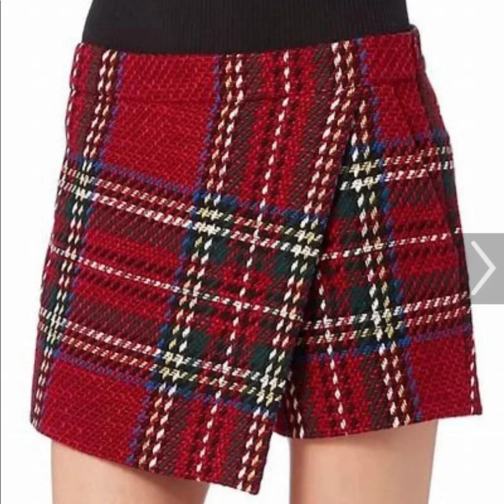 Barbara Bui plaid skorts